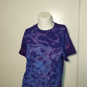 Blue tye dye shirt